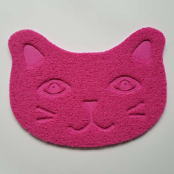 Pet products pvc litter trapper mat plastic door mat anti slip pvc soft carpet