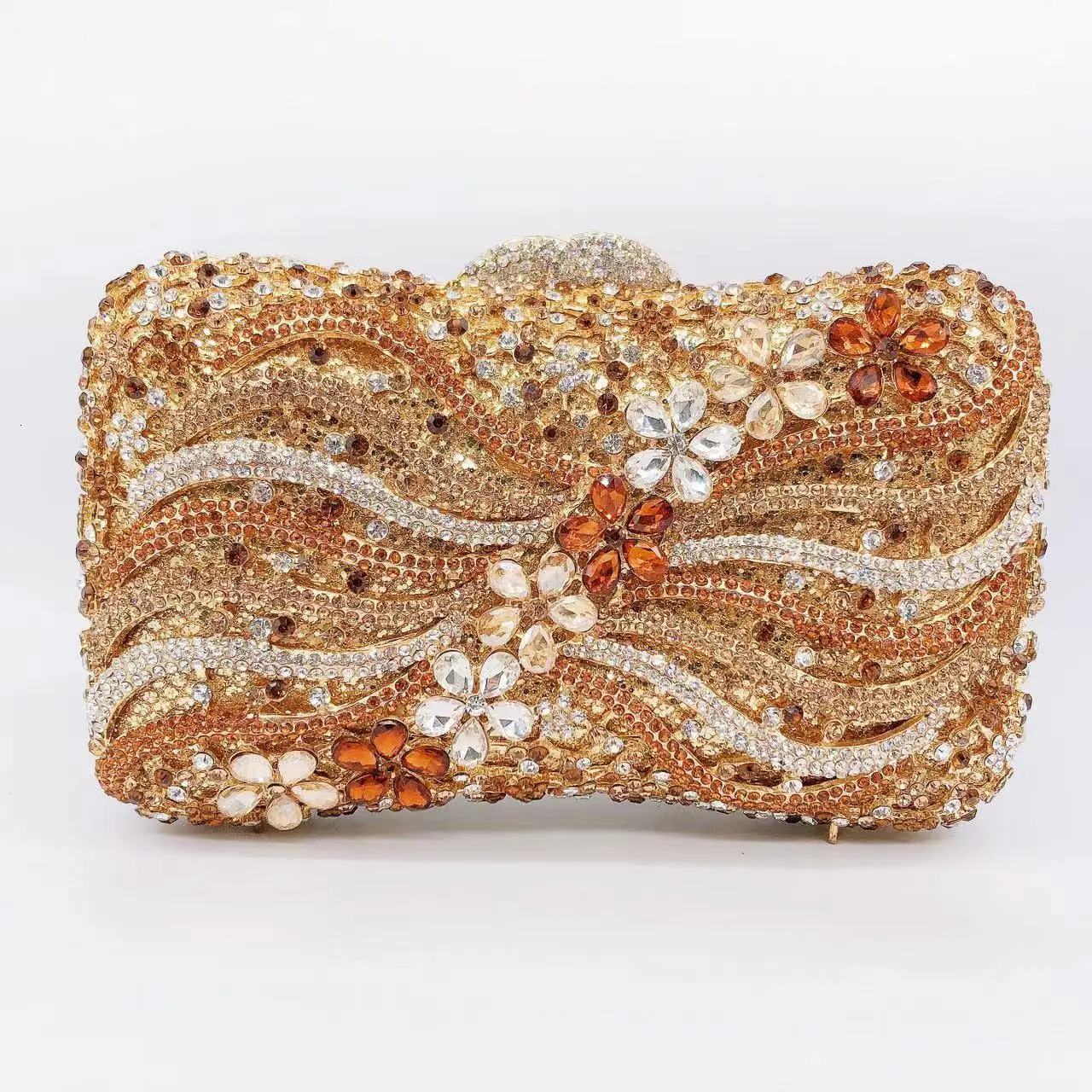 Womens Diamond Handbags Rhinestones Evening Bags Bridal Stones Clutch Purse Lady Clutches Party Wedding Bag 241125
