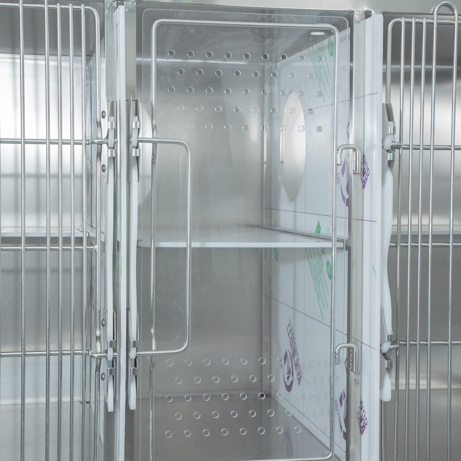 Veterinary cage 304/316 Stainless steel combined dog cat animal cages