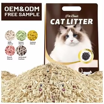 Free Samples Arena Para Gatos Odor Control Coffee Lemon Lavender Clumping Tofu Cat Litter