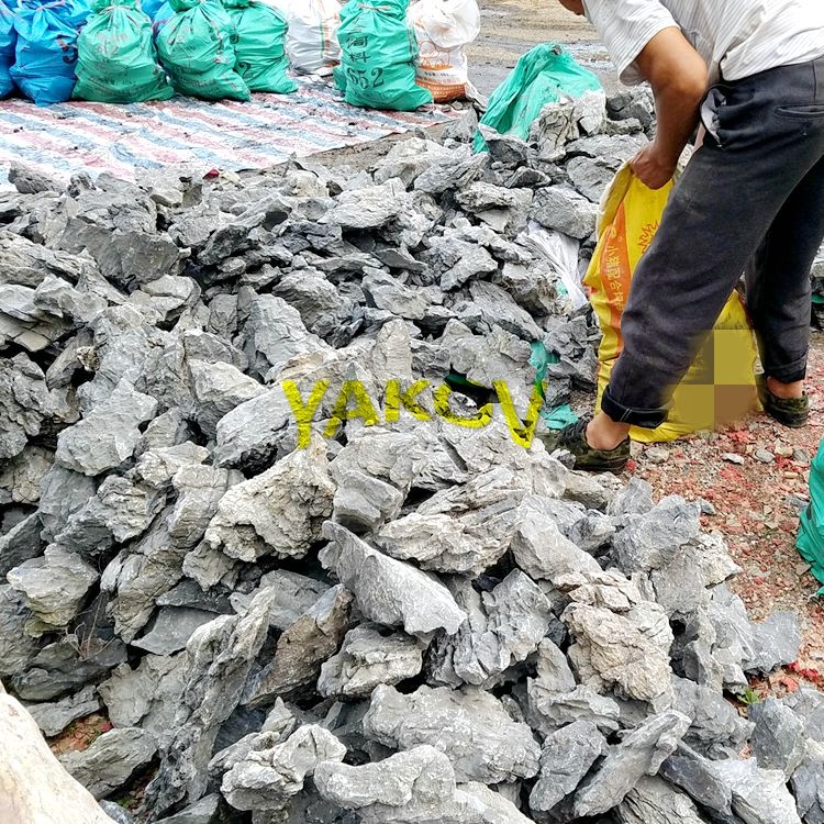 cheap price aquarium rocks original Seiryu stone blue dragon stone