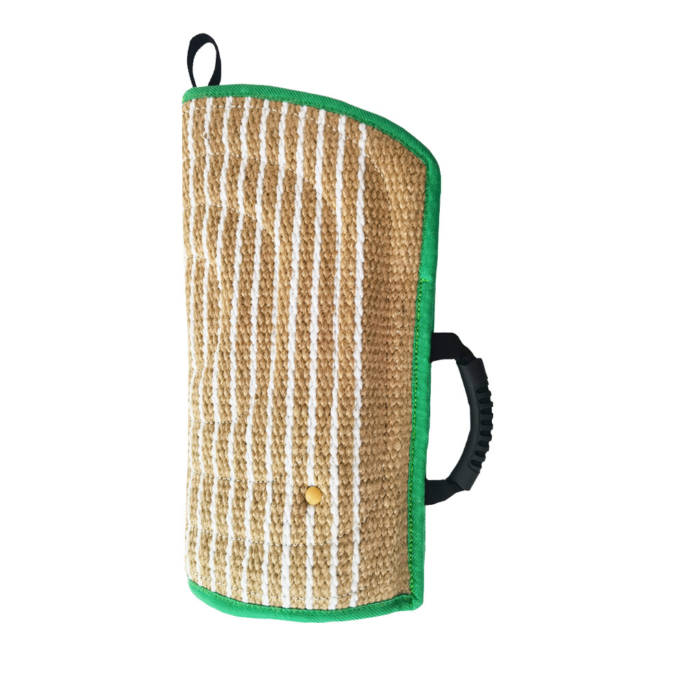 Dog Bite Sleeve Training Protection Arm Jute Chew Tug Toy for K9 Work Dog Pitbull German Shepherd Puppy Young Dogs Jump Training