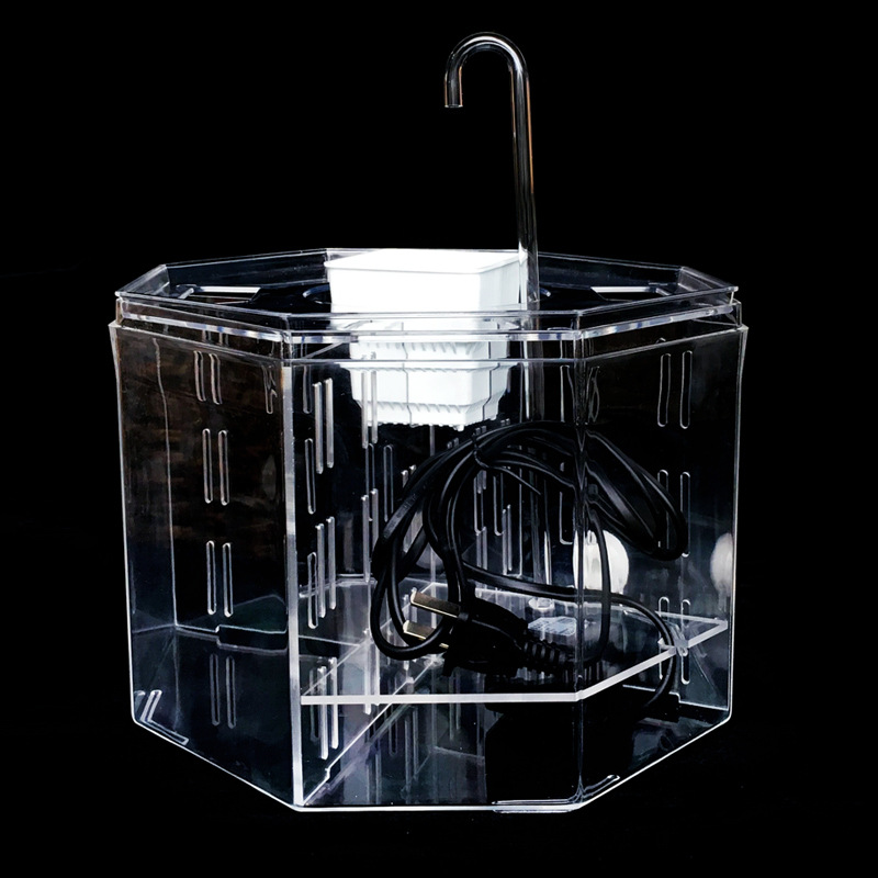 Transparent Home Desktop Mini Aquarium Betta & Gold fish Detachable Acrylic tank