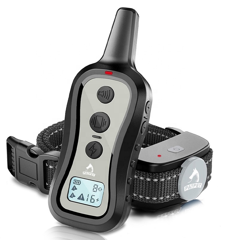Hot Sale Dog Shock Pet Electric Training Collar With Remote Control Waterproof Anti Bark Shock Dog Collars For Dog
