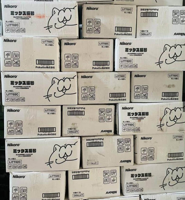 cat litter independent whole box wholesale tofu bentonite deodorizing Original cherry blossom jasmine deod