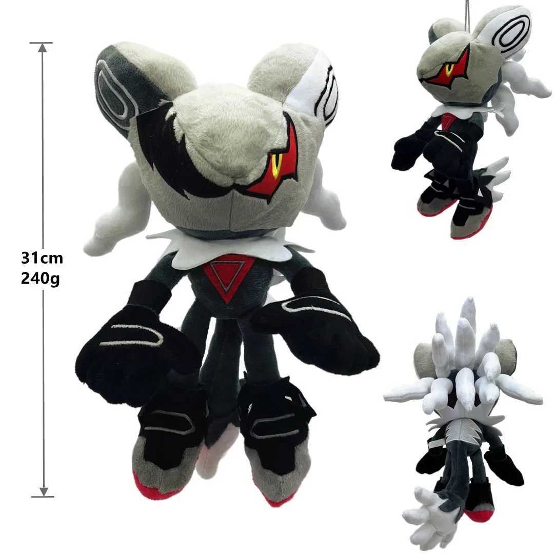 Plush Dolls Newly arrived super sonic plush toy hedgehog Amy rose finger joint tail cute cartoon soft filled doll birthday gift T241123
