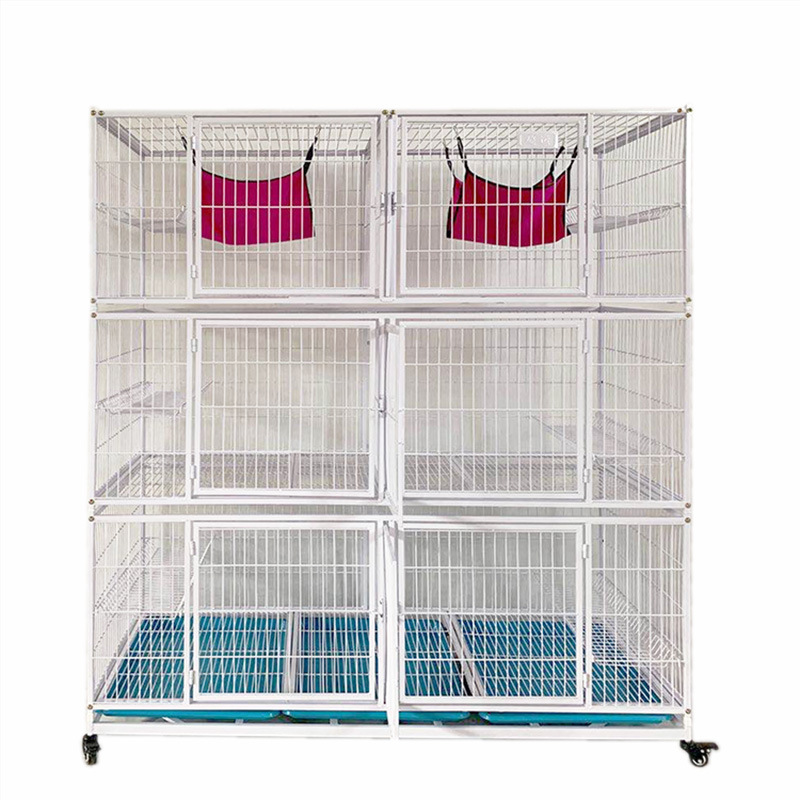 stackable dog cages free dog cages and crates 160*70*190cm 3 layer cat for vet animal dog hospitalization cages
