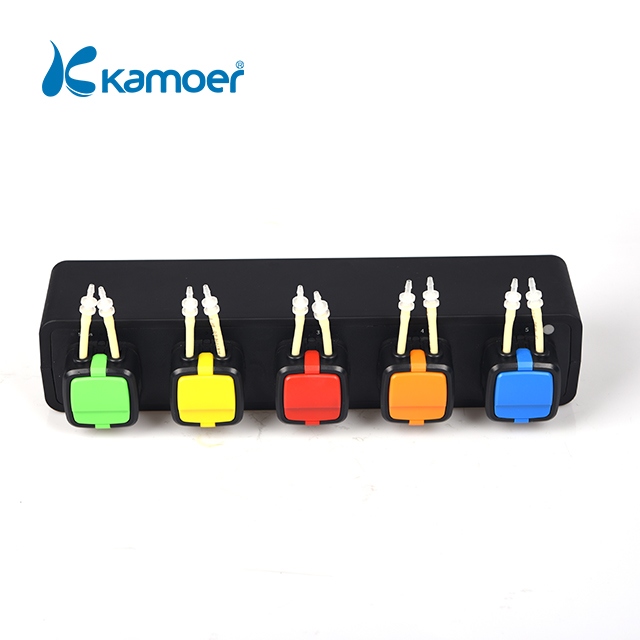 Kamoer X5S 5 Way multi channel WiFi App-controlled auto peristaltic dosing pump for fish tank