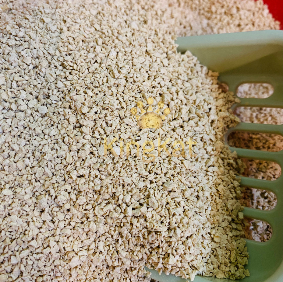 KingKat Vietnam Premium Quality Eco-Friendly 100% Natural Cassava Cat Litter Added Fiber - Protect Your Cats