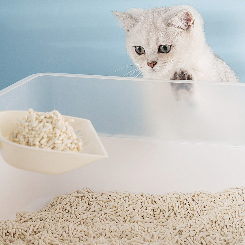 Really Great Cat Litter, Low Tracking Tofu Cat Litter, Clumping, Flushable, Odor Control, Dust-Free, Unscented