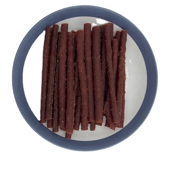 factory Wholesale delicious dog food cheap price pet food duck beef sticks dog snacks OEM pet treats cat dog puppy