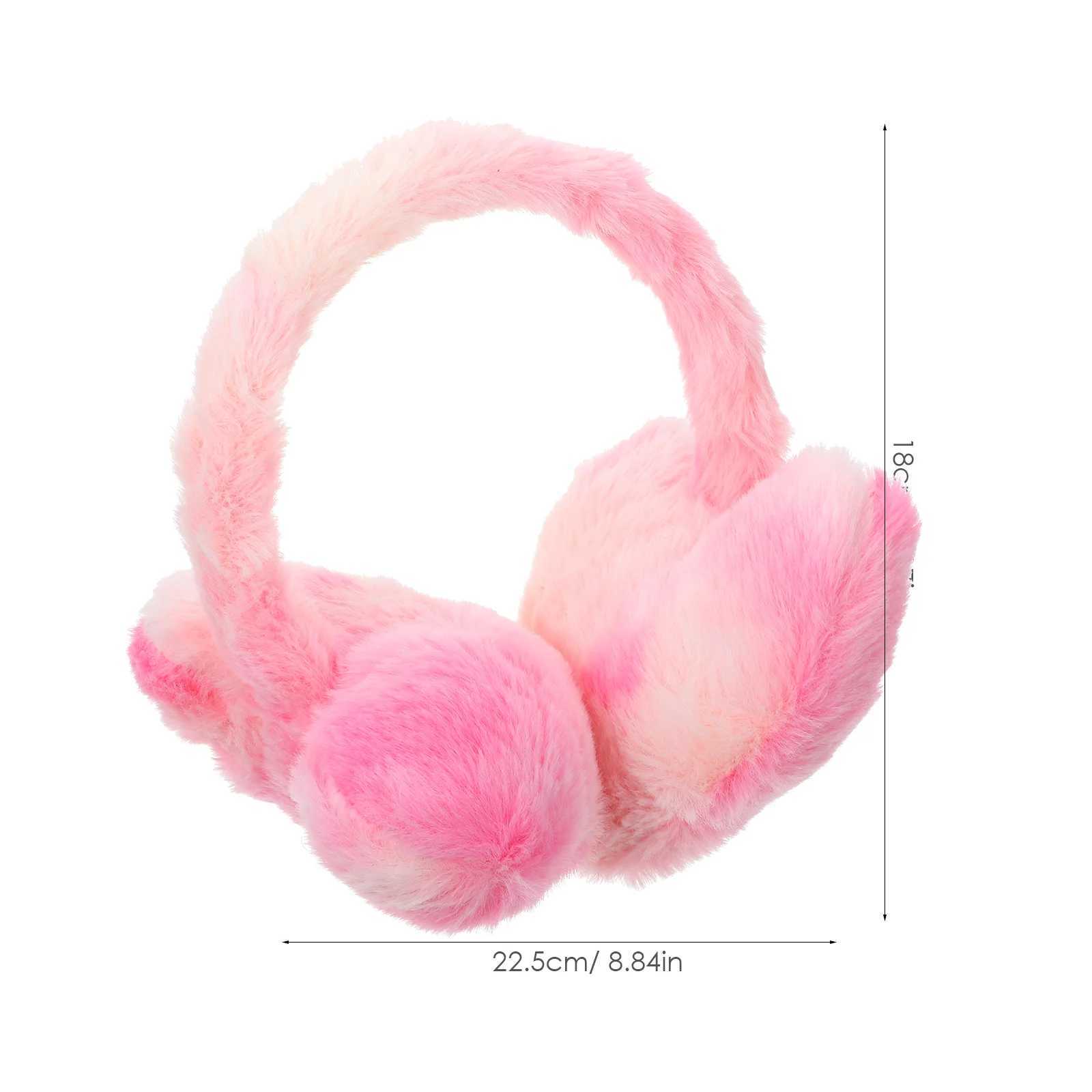 Warm Earmuff Fuzzy Ear Muff Heart She Ear Warmer Winter Pink Cute Earmuff Ear Cover For Women Kids Outdoor Ski RunningXJ241126