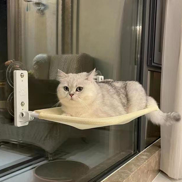 Space Saving Cat Window Perch Hammock Bed Seat Window Pet Cat Hammock