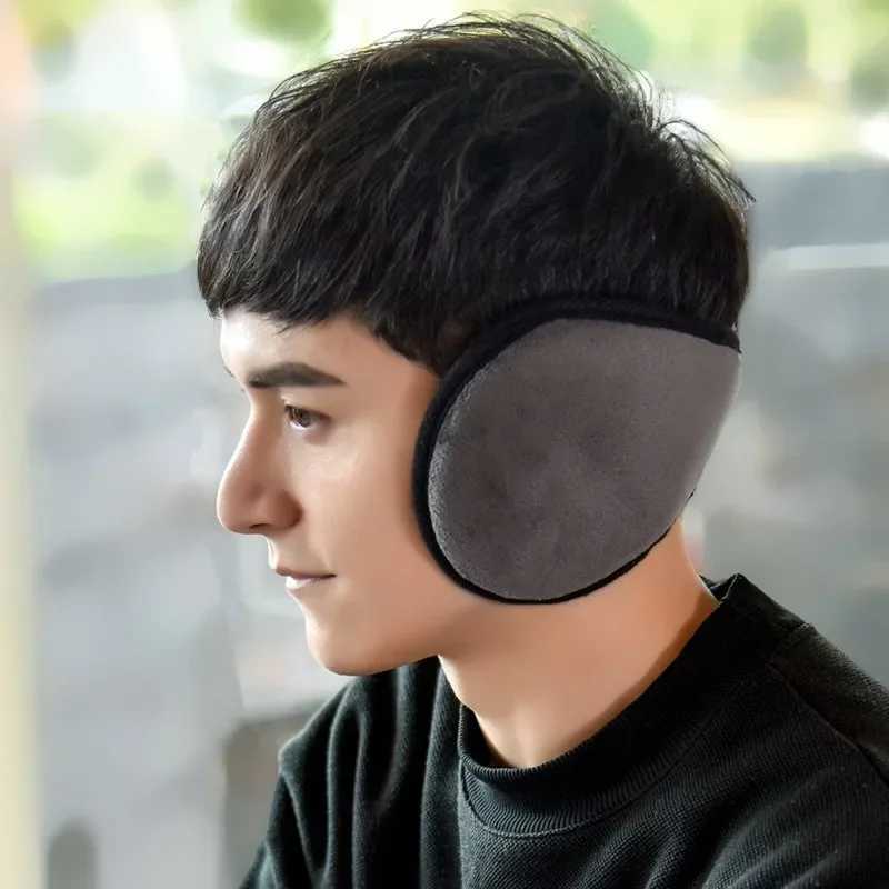 Winter thick fur earmuffs mens velvet earmuffs cycling skiing outdoor windproof and cold proof earmuffs W241126
