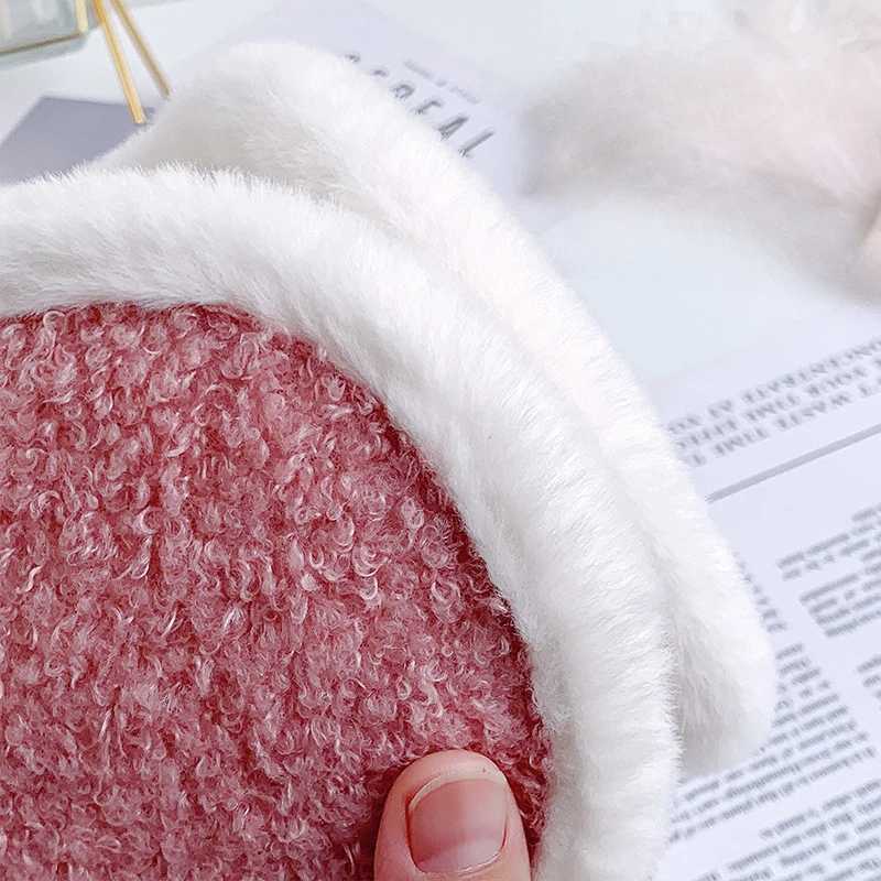 Unisex Winter Warm Earmuffs for Children Girls Plush Thick Soft Ear Cover Ear Protection Warmth Ear Muffs for Women menXJ241126