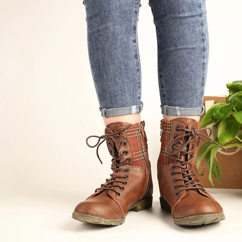 2024 Womens Sexy Thick Heel Leather Boots 241126