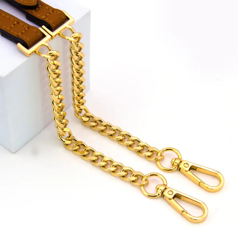 Adjustable Lady Shoulder Crossbody Bag Strap with Solid Color Leather Messenger HighQuality Chain Accessories 241125