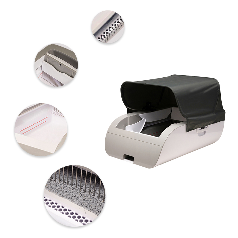 Economical Automatic cleaning Internal and external detachable smart litter box