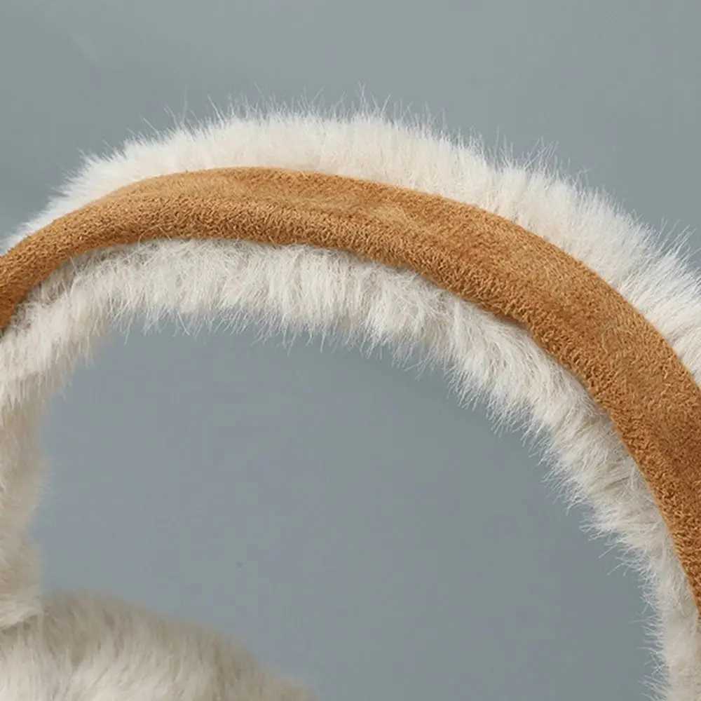 Comfortable Suede Plush Earmuffs Folding Thicken Winter Earmuffs Earfl Windproof Foldable Ear Cover MenXJ241126