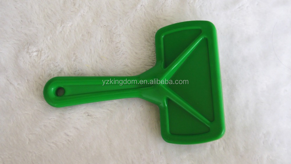 Hot selling pet supply Green and red pet animal cat dog puppy poodle hair fur slicker comb brush