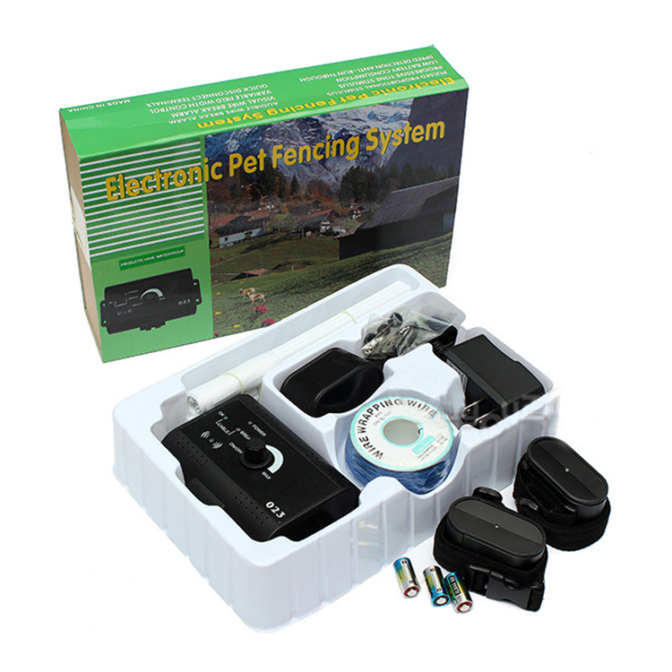 Electronic Barking Dog Alarm in Ground Pet Fencing System Pet Training Products Training Collars Electronic Boundary Control