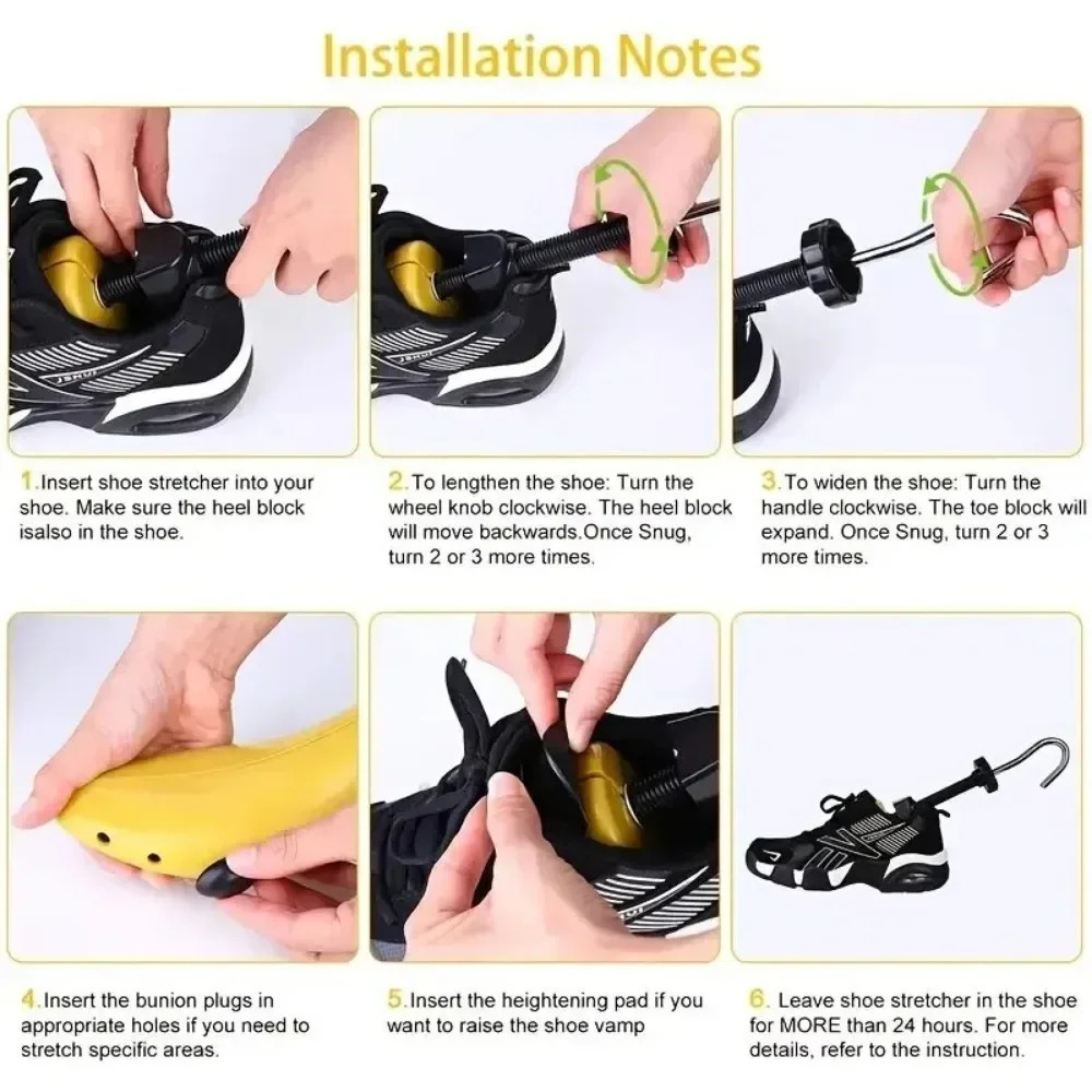 shoe stretching shoe tree with adjustable length and width suitable for men women unisex apartments high heel boots and perfect shoe tree shape 241126
