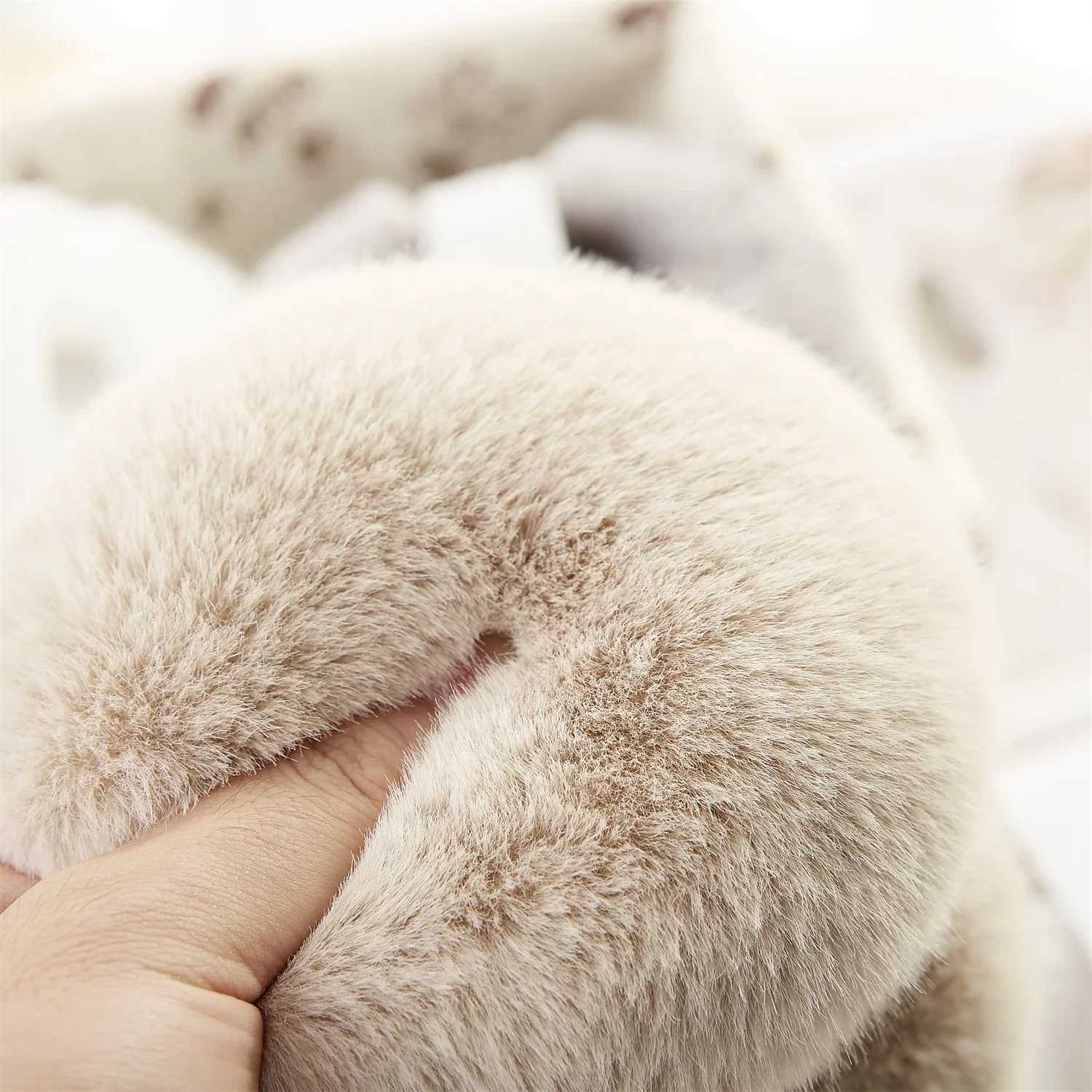 High Quality Earmuffs Faux Rabbit Fur Hang Ear Cover Warm Winter Heaear Ear Muffs Fur Earmuffs Unisex Adult Ear Warmer FoldXJ241126