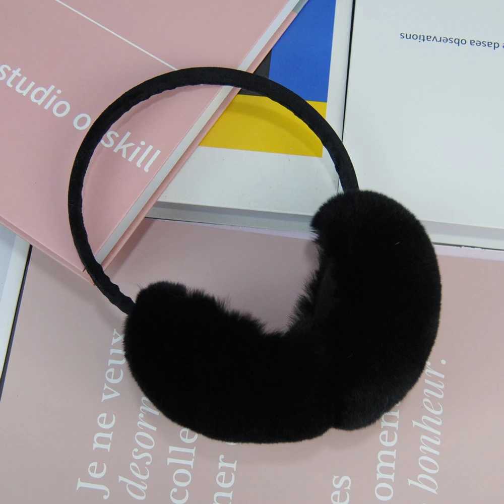 New Rex Rabbit Fur Earrings for Women Fashionable and Warm Earrings Genuine Fur Earrings Soft and Plush Earrings for Women in Winter W241126