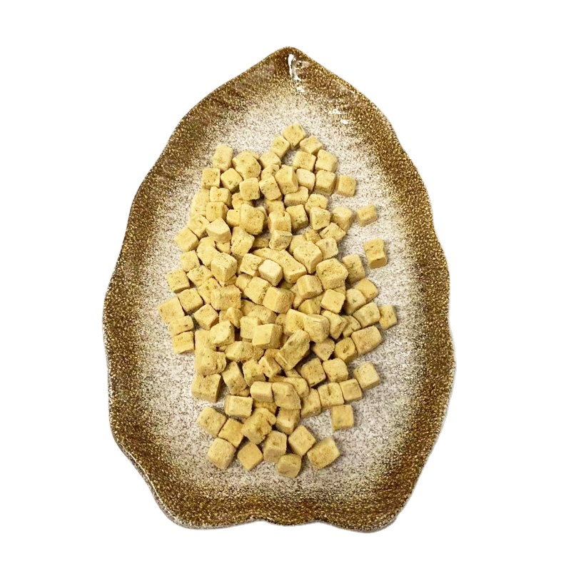 Freeze dried dog snacks Diced beef with pumpkin Wholesale Pet freeze-dried snacks dog food cat Treats Freeze dried vegetables