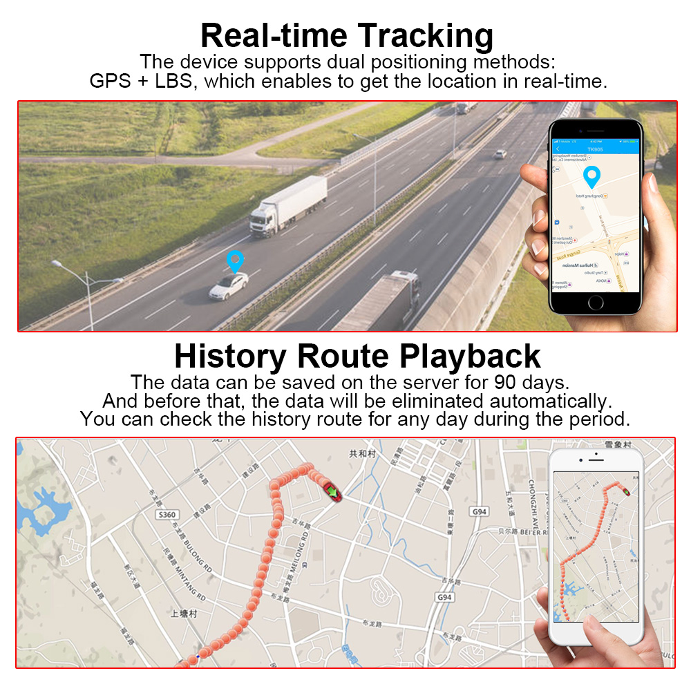 Global 4G Worldwide GPS+LBS Positioning Real-time Tracking Waterproof IP68 Pet GPS Tracker with Free Web Tracking Software