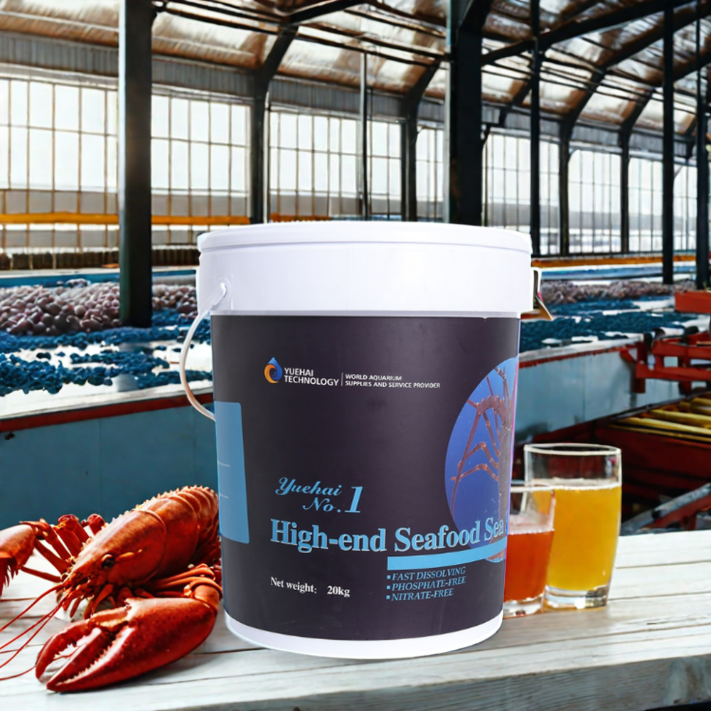 For Live Grab Export Company Factory Directly Supply 20kg 25kg barrel bag Best aquaculture sea salt for shrimp farming
