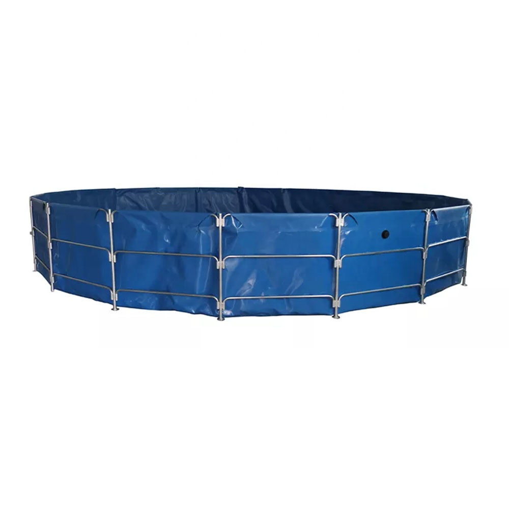 China Export Fish Ponds For Fish Farming Plastic Tarpaulin Pond Fish Breeding Tanks