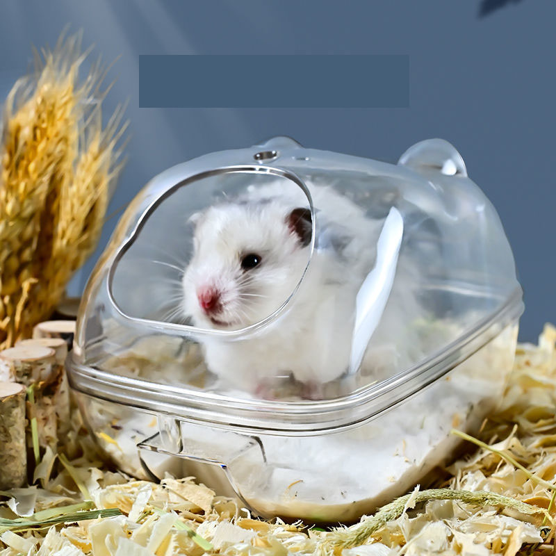 Wholesale Splash-Proof Pet Sand Bath Container Large Hamster Toilet Hamster Bathroom Toilet For Small Animals