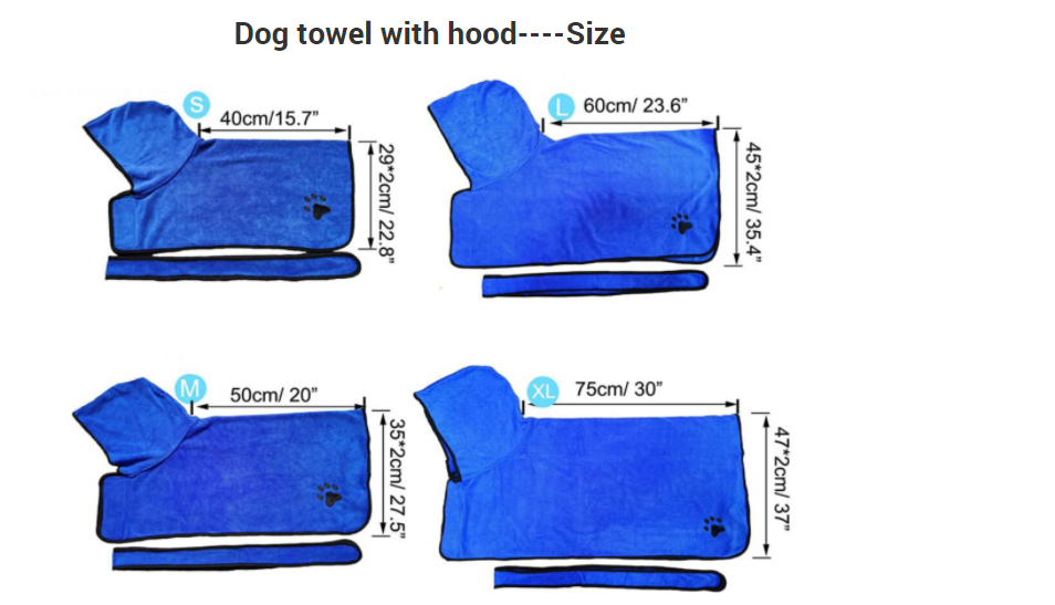 fashion high quality microfiber pet towel for dogs