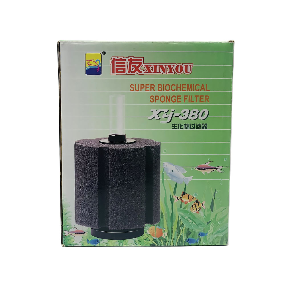 Bio Sponge Filter XY380 In Water Treatment Aquarium Sponge Filter ikan cupang
