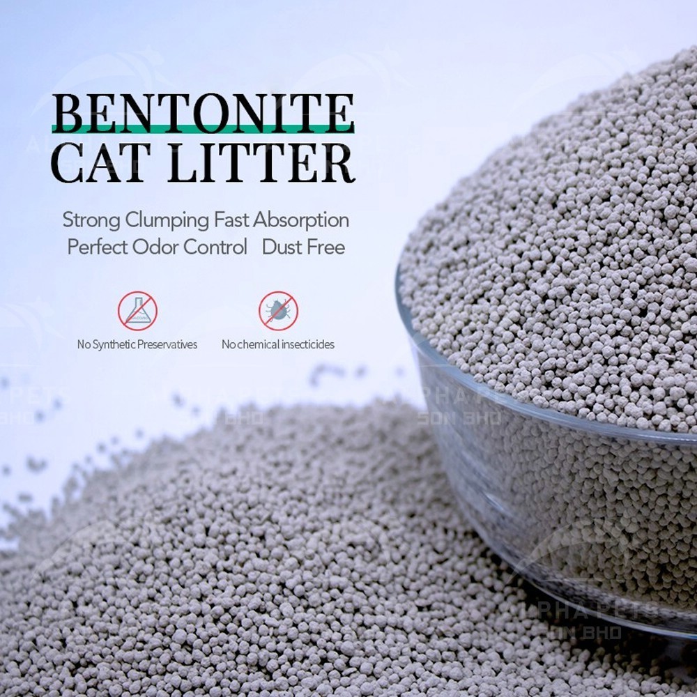 Best Selling Customizable Wholesale Discounts Dust Free Strong Odor Lock Safe for Pets Bentonite Cat Litter