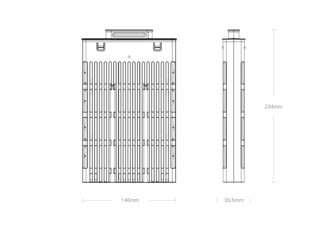 Original xiao mi Mijia Smart Fish Tank Replaced Filter