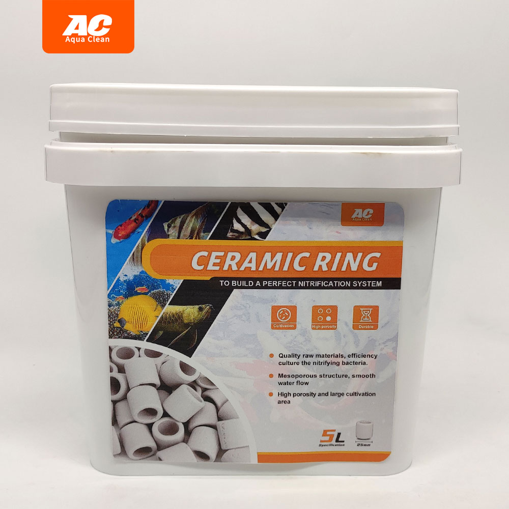 25mm Aquarium Filter Media Ceramic Rings