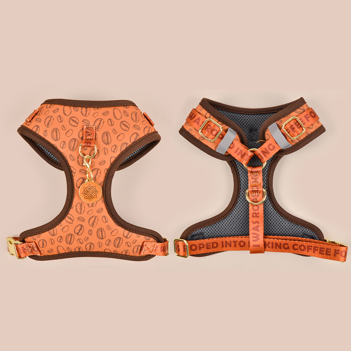 MIDEPET Hot Sale Luxury Designer Color Blooming Series OEM&ODM Accept Pet Dog Harness With ID Tag Free Give For Large Dog