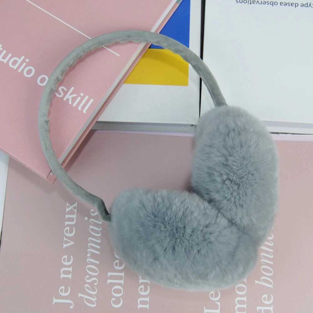 New Rex Rabbit Fur Earrings for Women Fashionable and Warm Earrings Genuine Fur Earrings Soft and Plush Earrings for Women in Winter W241126
