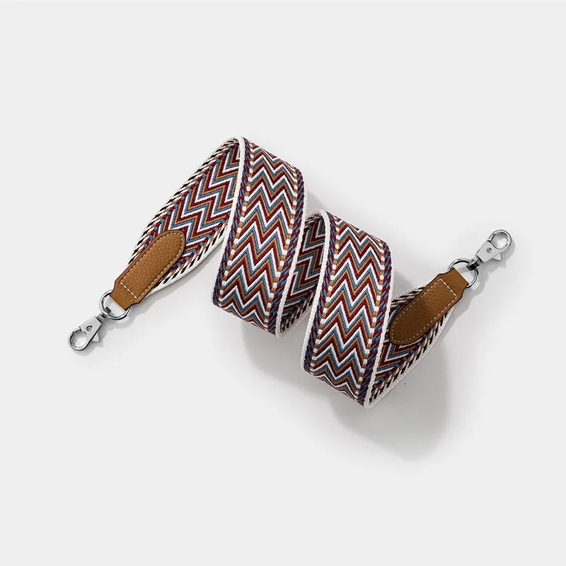 High Quality Canvas Wide Shoulder Straps Fashion Leisure Bag Lady Replacement Handbag Women Accessories 241125