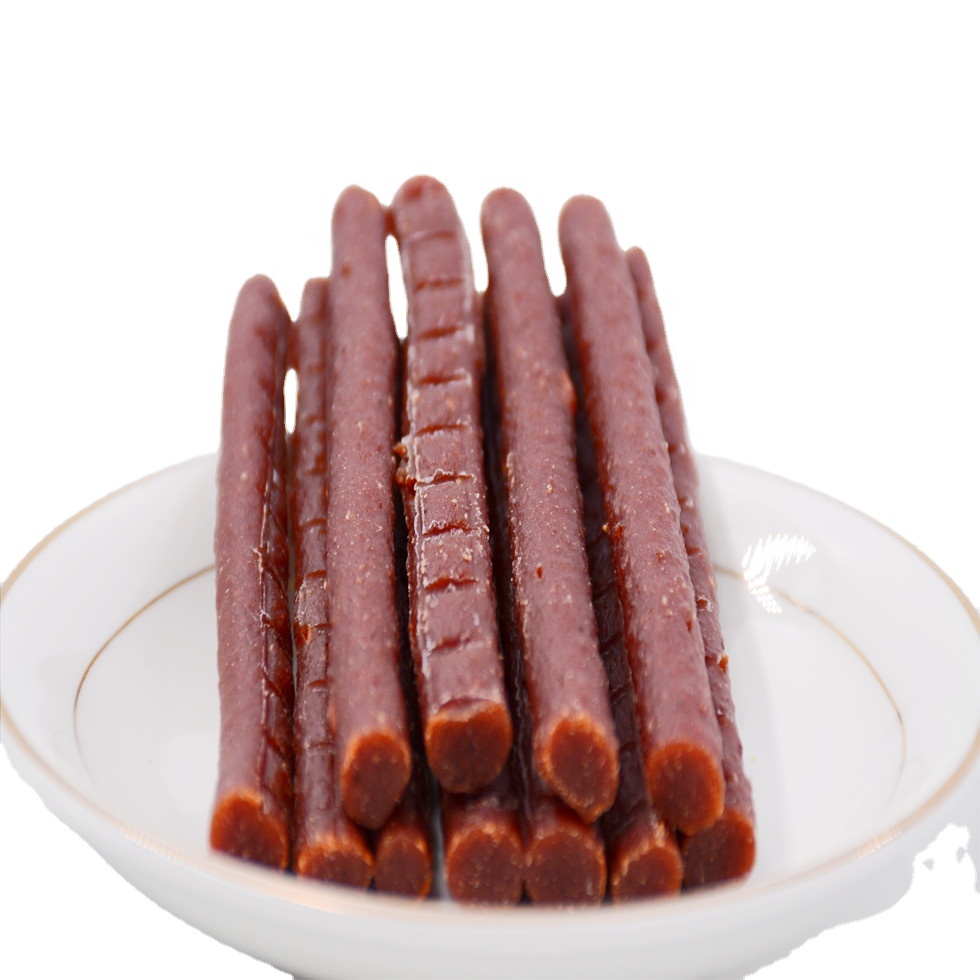 beef stick dog treat all breeds oem factory wholesale private label organic dog snack pet foods