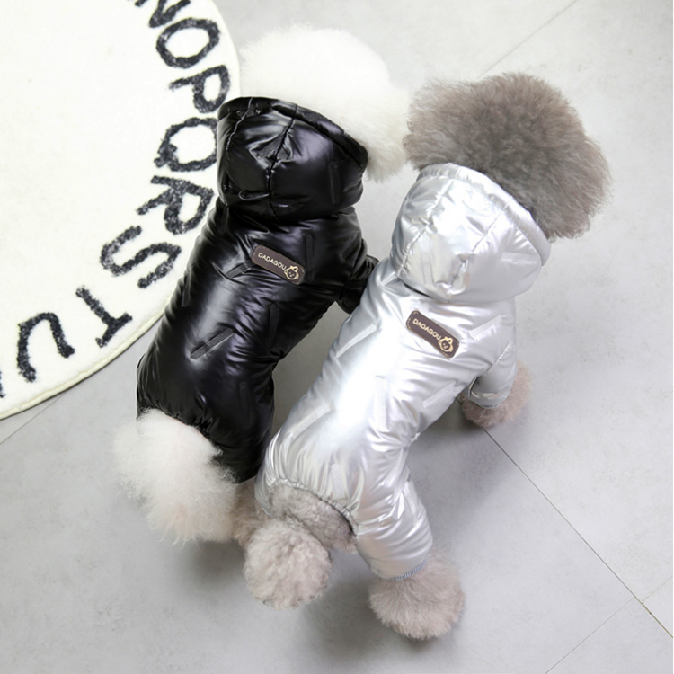 Pet Apparel Lightweight Padded Windproof Snowsuit Cold Weather Dog winter clothes luxury brand fashion mascotas ropa de perro