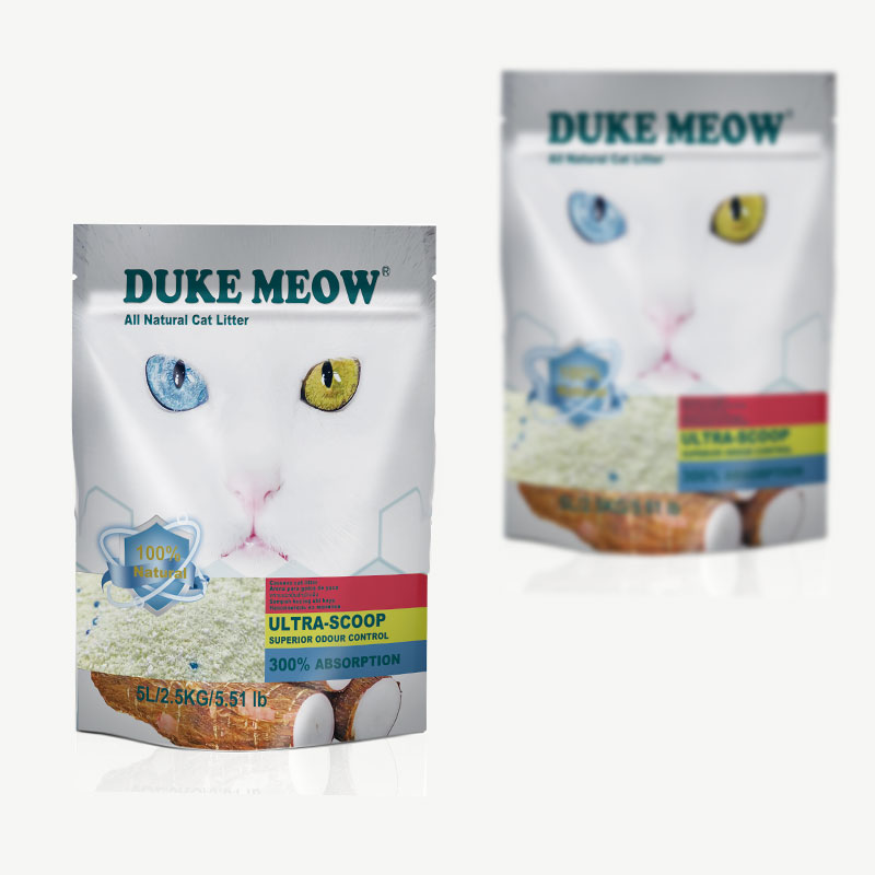 Free sample pet products Clumping Bentonite clay Cat Litter Sand with Activated Carbon