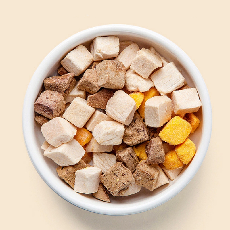 Freeze-Dried Chicken Breast Wholesale Pet Fat Increasing Dog And Cat Natural Salmon Granules