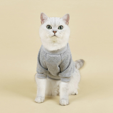 Pet Hoodie Autumn New Comfortable Breathable Warm Plush Dog Clothes Small Dog Wholesale Cat Clothes