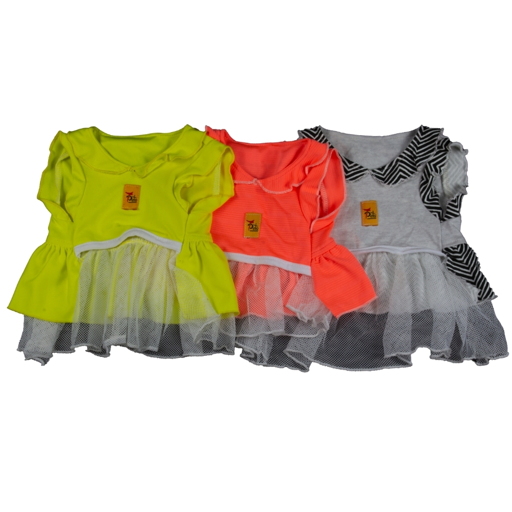 Wholesale Manufacturer High Quality Pet Apparel Mesh Chiffon Dress for Pets Clothes Small and Medium-sized Dog (Small Size)