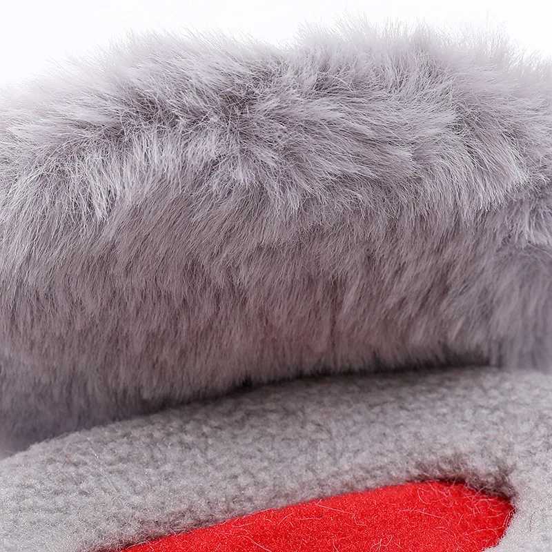 Thick strapless earmuffs warm wool earmuffs for winter womens earmuffs mens earmuffs childrens outdoor sports windproof earmuffs W241126