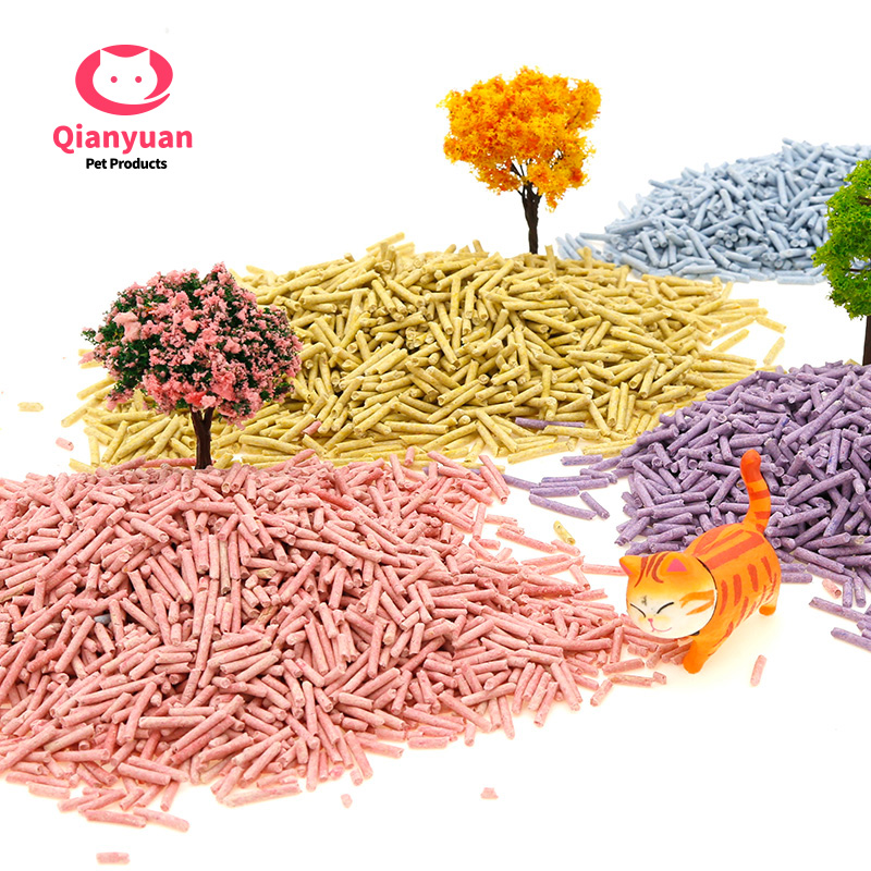 High quality cat sand manufacture dust free scented packaging personalized eco friendly Tofu Cat Litter
