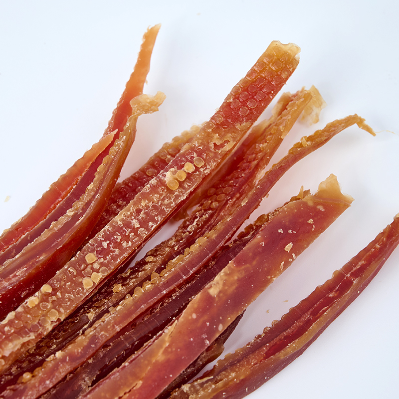 Competitive Price Crispy Savory Pet Meat Snacks Delivering Delicious Duck Jerky